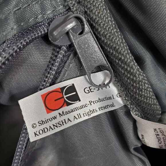 Shirow Masamune Anime Stand Alone Complex Messenger Laptop Shoulder Gray Bag HTF - Picture 6 of 10